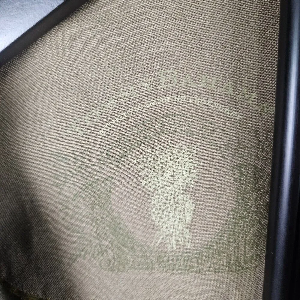 Tommy Bahama Island Life Sport Coat Mens L Brown‎ Linen Cotton Blazer Jacket
